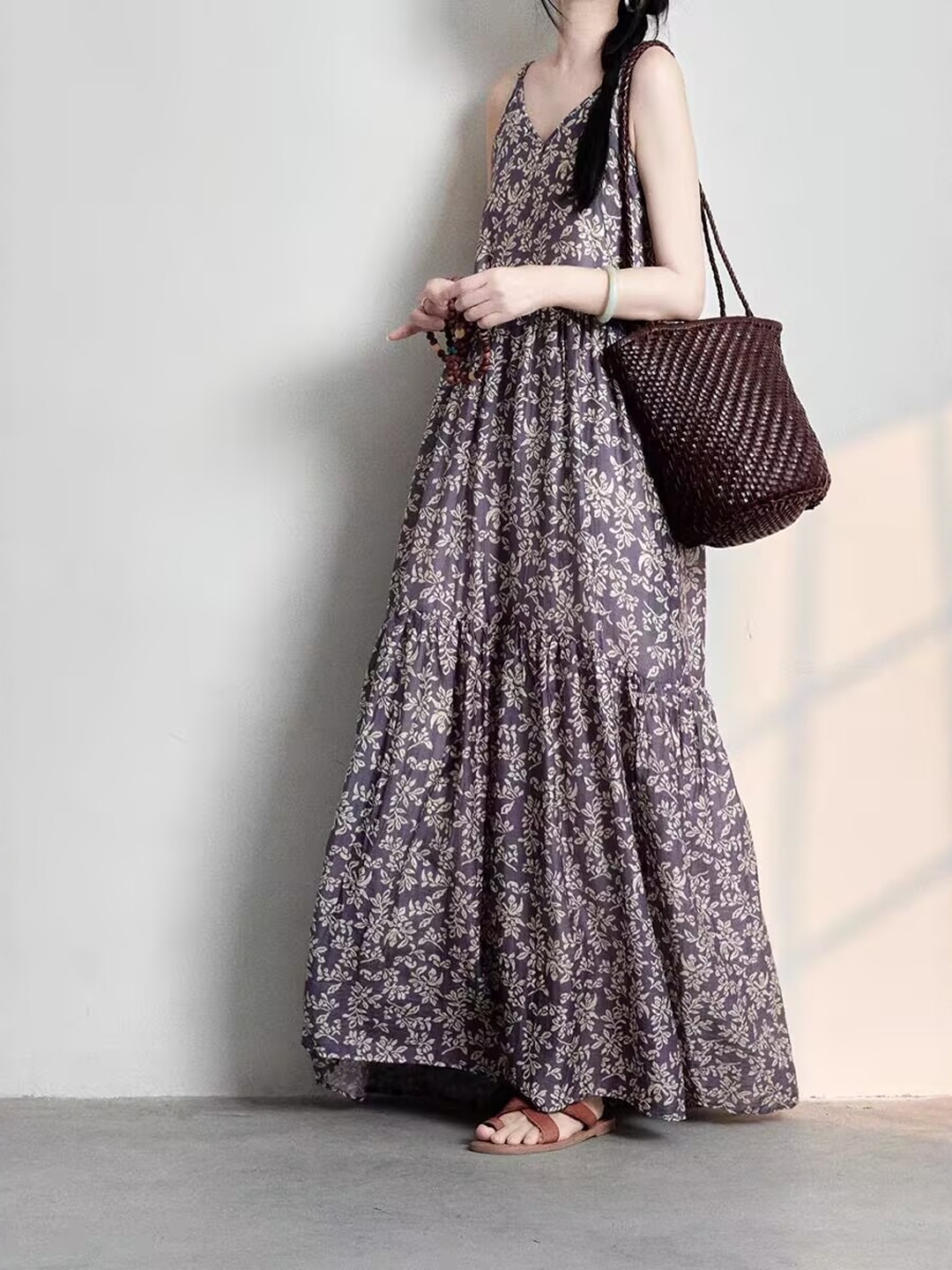 Elegant Japanese Style plus Si - Linen Dress Wrap 리뷰 및 가격