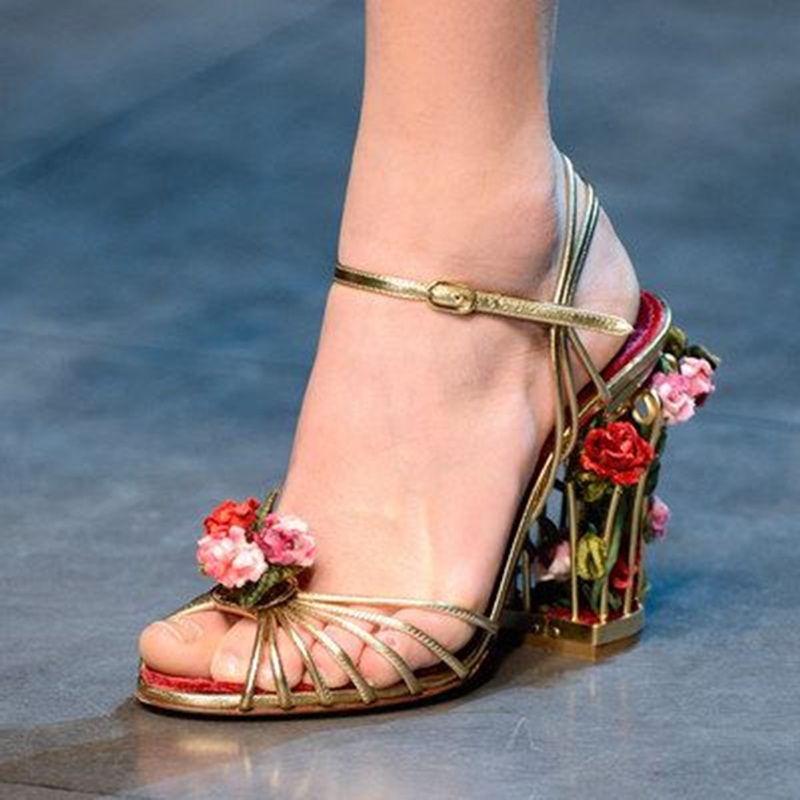 Luxury Bird Cage Women Sandals - Sandal Strappy Heeled 리뷰 및 가격