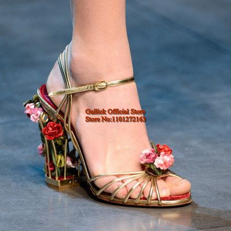 Luxury Bird Cage Women Sandals - Sandal Strappy Heeled 리뷰 및 가격