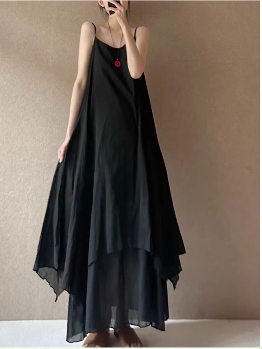Stylish Large Size Cotton Line - Linen Dress Wrap 리뷰 및 가격