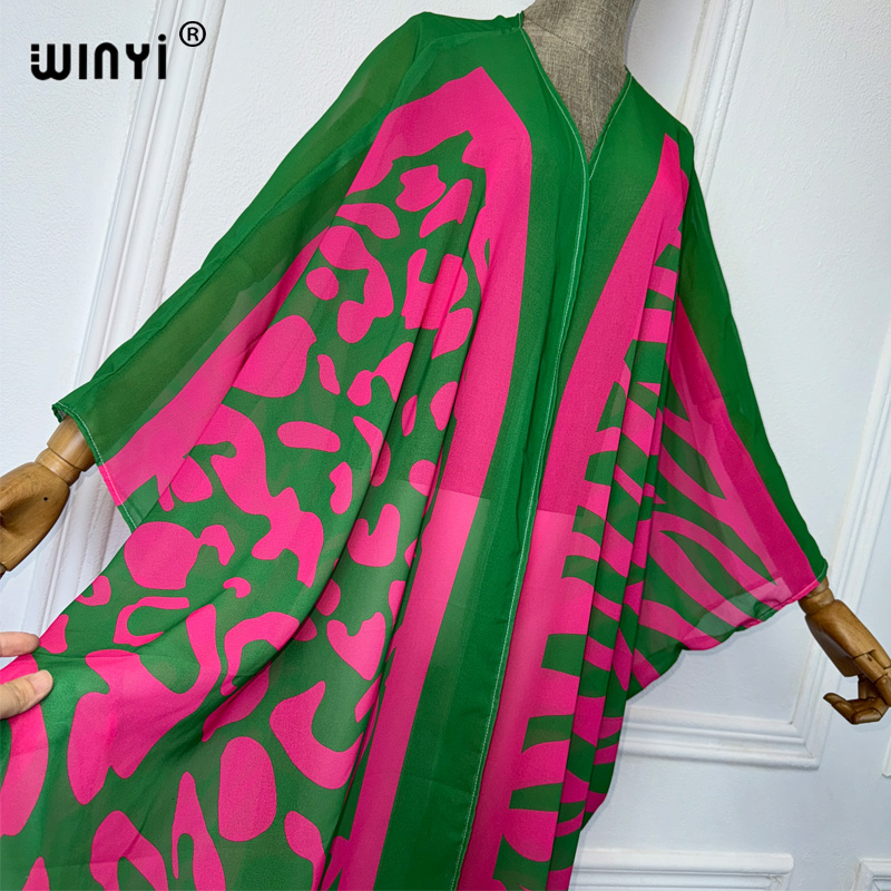 WINYI Africa Bohemia print Kim - Cover Up Kaftan 리뷰 및 가격