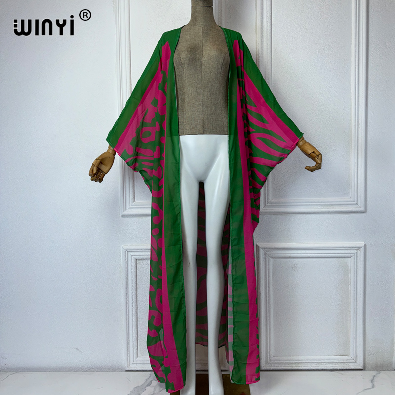 WINYI Africa Bohemia print Kim - Cover Up Kaftan 리뷰 및 가격
