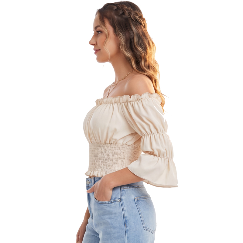 Renaissance Blouse Women Top w - Blouse Off Shoulder 리뷰 및 가격