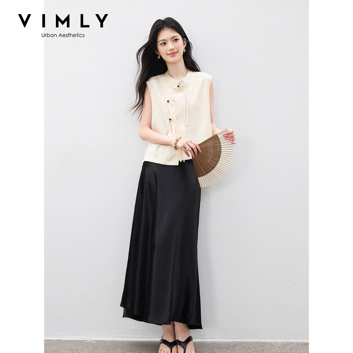 VIMLY's Women's Summer Suit 20 - Midi Skirt Floral 리뷰 및 가격