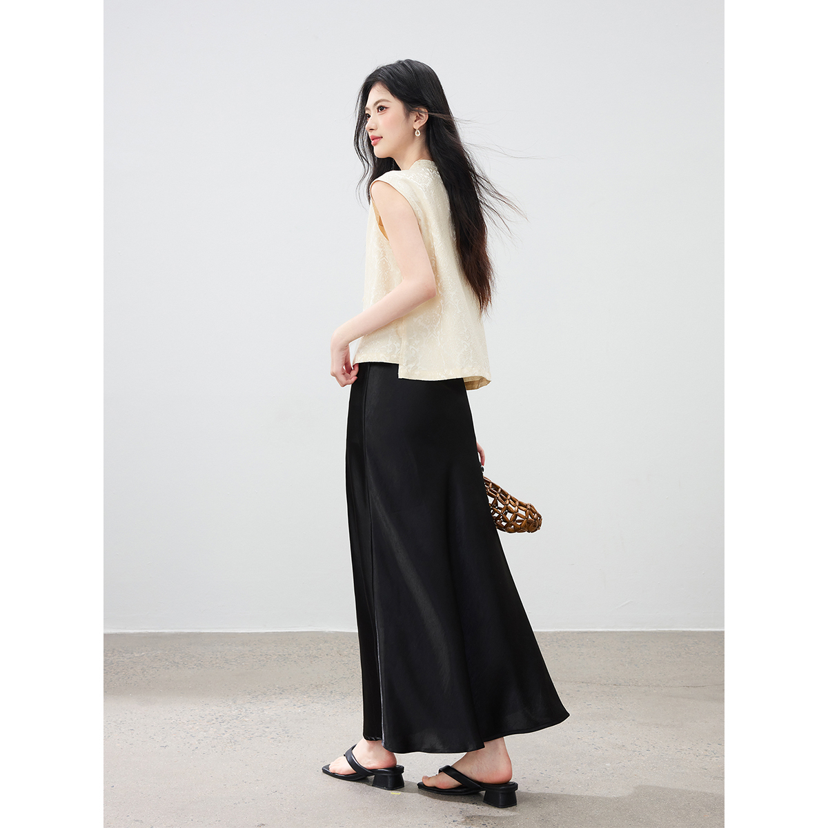 VIMLY's Women's Summer Suit 20 - Midi Skirt Floral 리뷰 및 가격