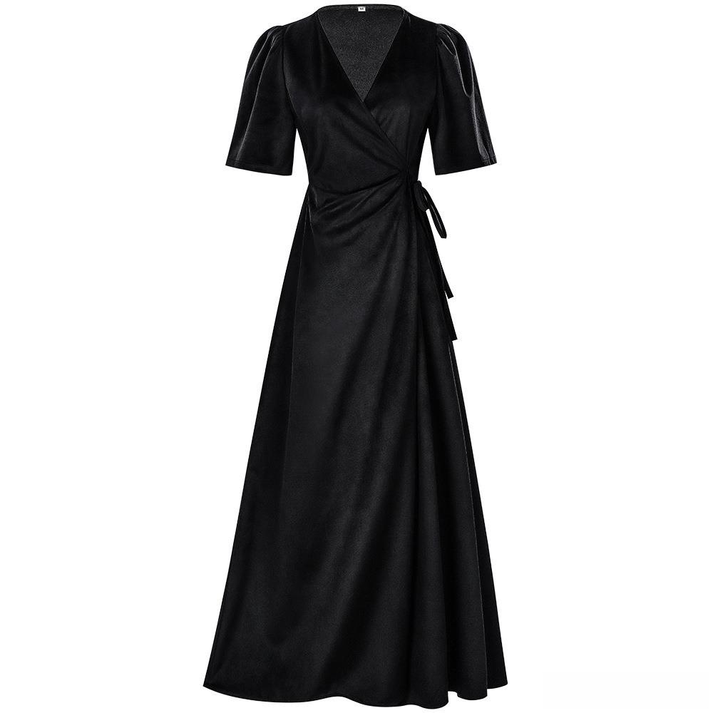 Ladies Long V-Neck Wrap Slim P - Linen Dress Wrap 리뷰 및 가격