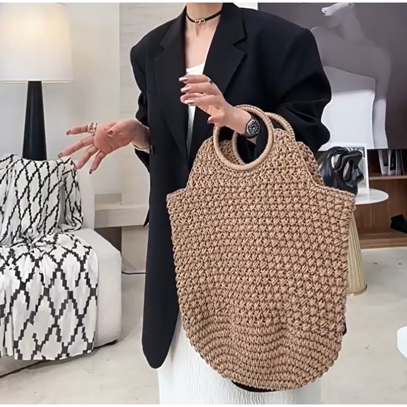 Popular Russian Woven Clutch H - Crochet Bag Raffia 리뷰 및 가격