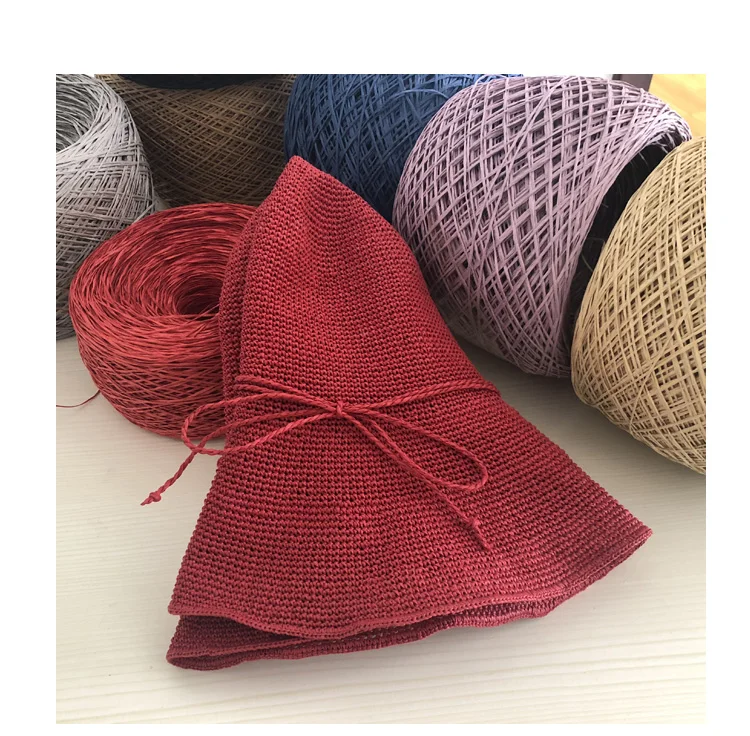 250g Thin Raffia Yarn Paper Gr - Crochet Bag Raffia 리뷰 및 가격