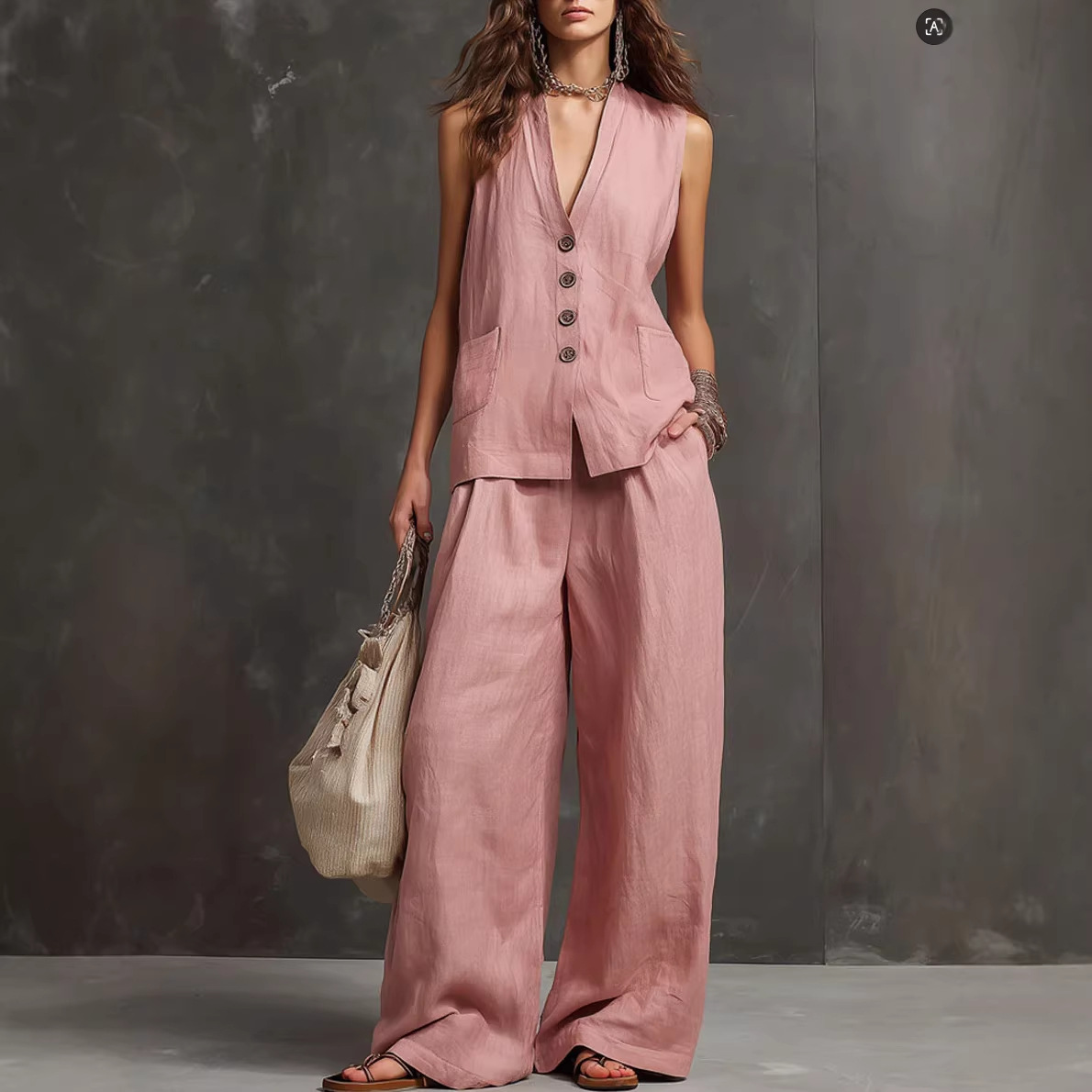 2026 summer women's clothing l - Linen Pant Wide 리뷰 및 가격
