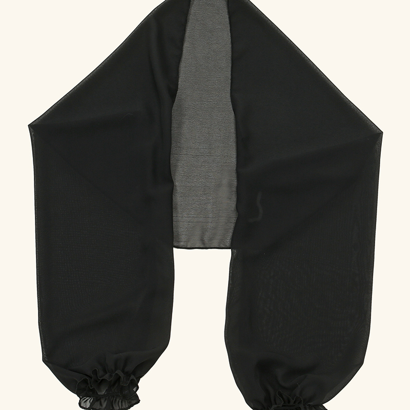 Solid Color Chiffon Shawl Summ - Blouse Off Shoulder 리뷰 및 가격