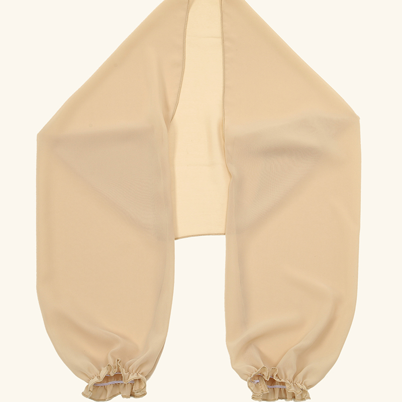 Solid Color Chiffon Shawl Summ - Blouse Off Shoulder 리뷰 및 가격