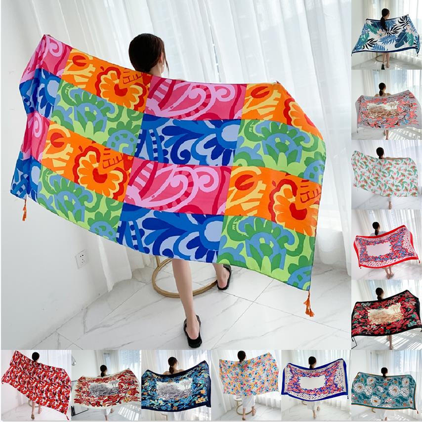 90x185cm Cotton Linen Print Su - Linen Dress Wrap 리뷰 및 가격