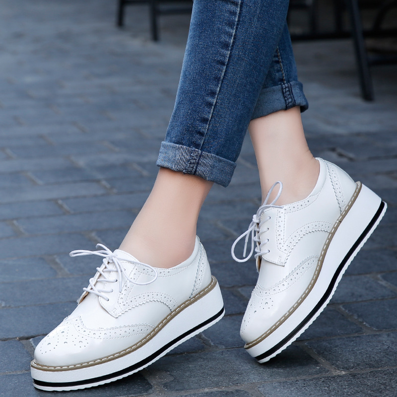 Women Loafers Shoes Leather Th - Wedge Espadrille Women 리뷰 및 가격