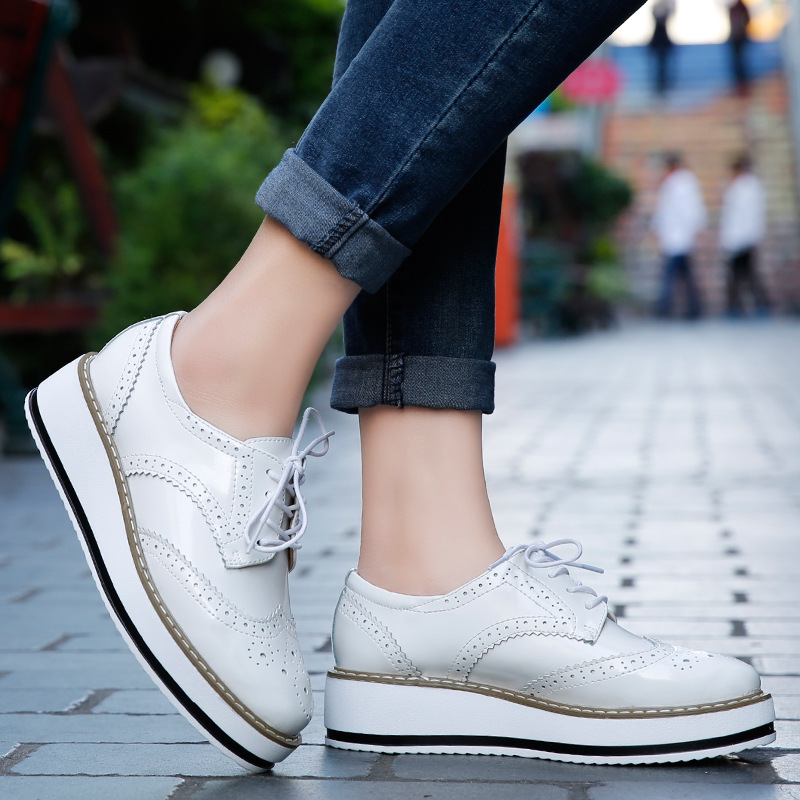 Women Loafers Shoes Leather Th - Wedge Espadrille Women 리뷰 및 가격