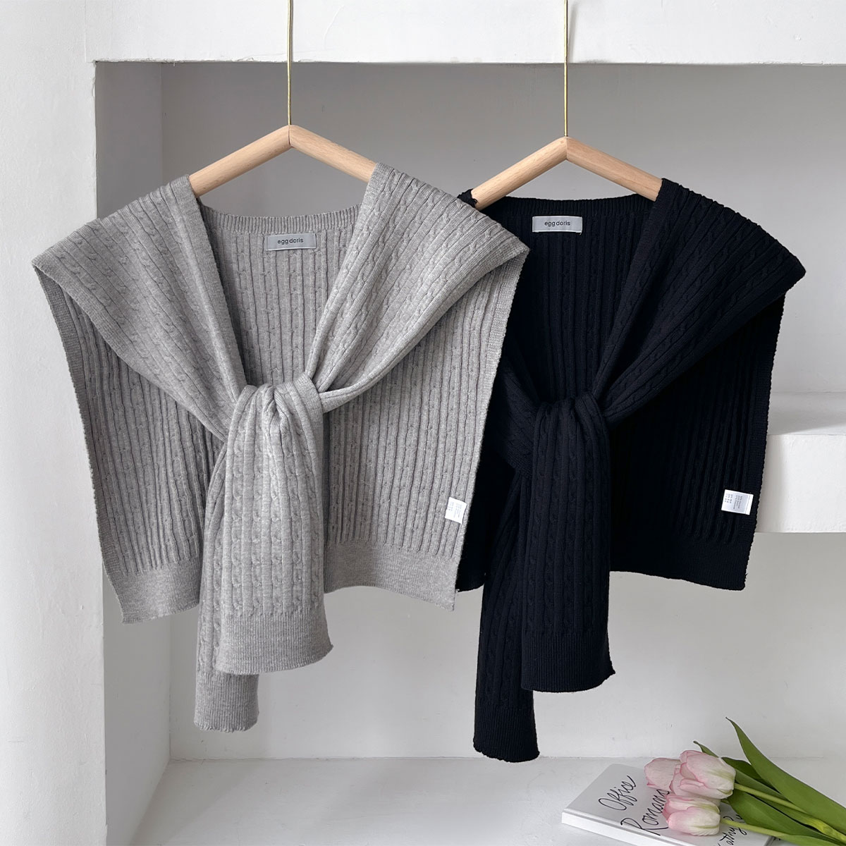 NEW Korean Autumn Knit Shawl F - Blouse Off Shoulder 리뷰 및 가격