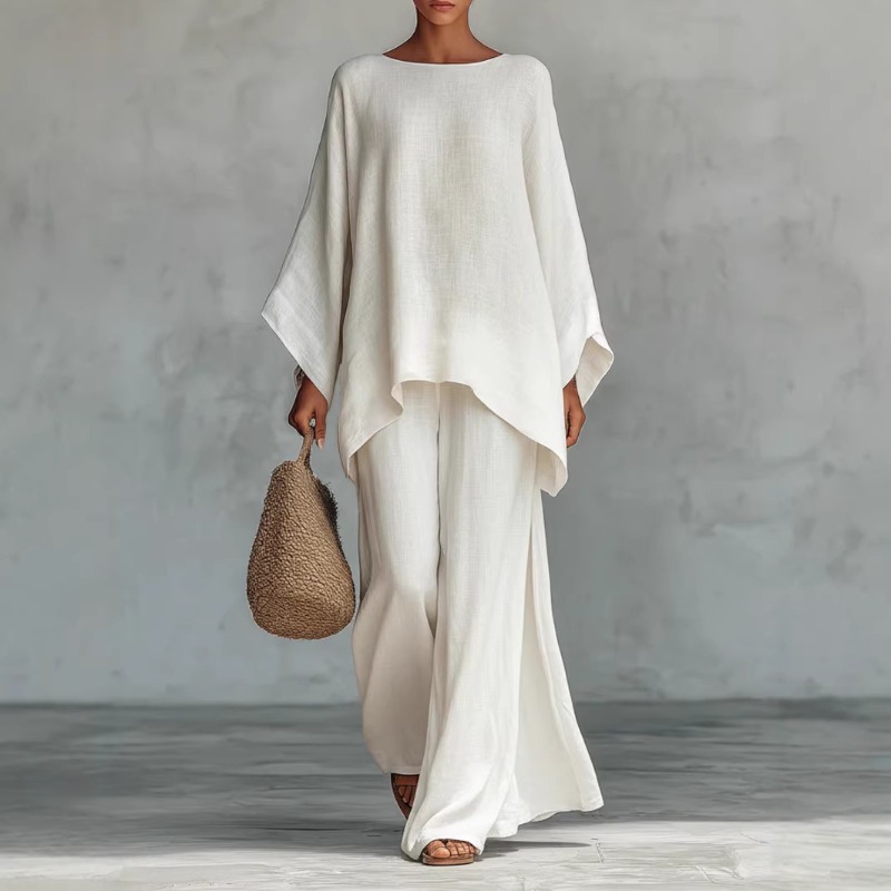 Spring New Fashion Linen Loose - Linen Pant Wide 리뷰 및 가격