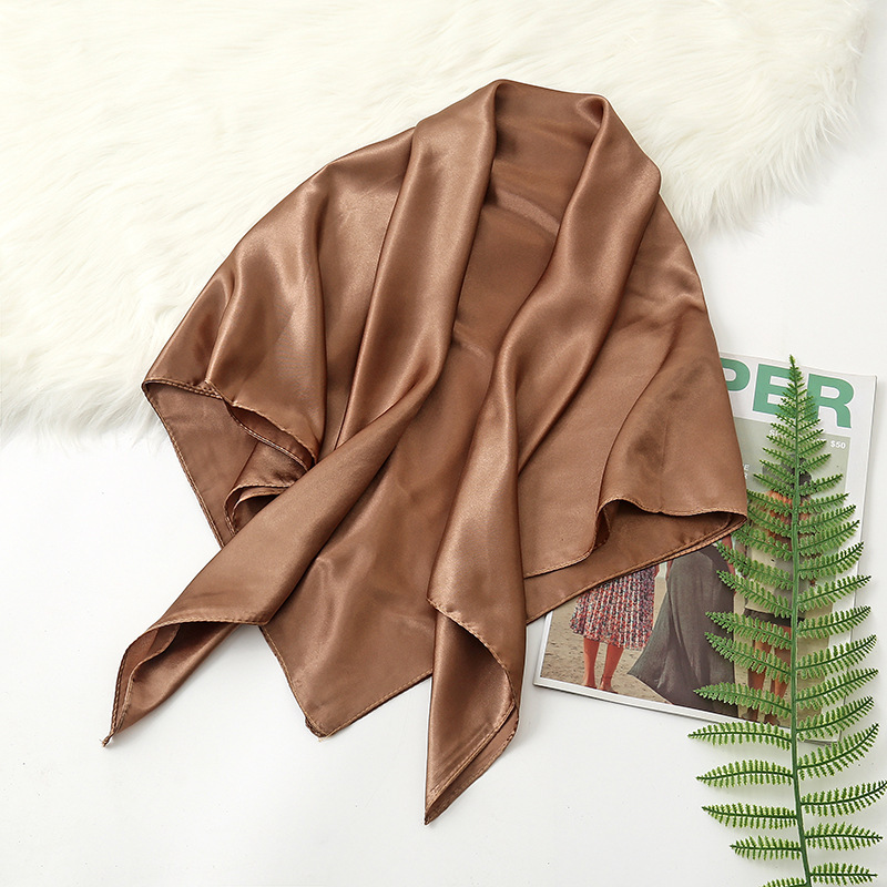90cm Solid Colors Neckerchief  - Headband Summer Knit 리뷰 및 가격