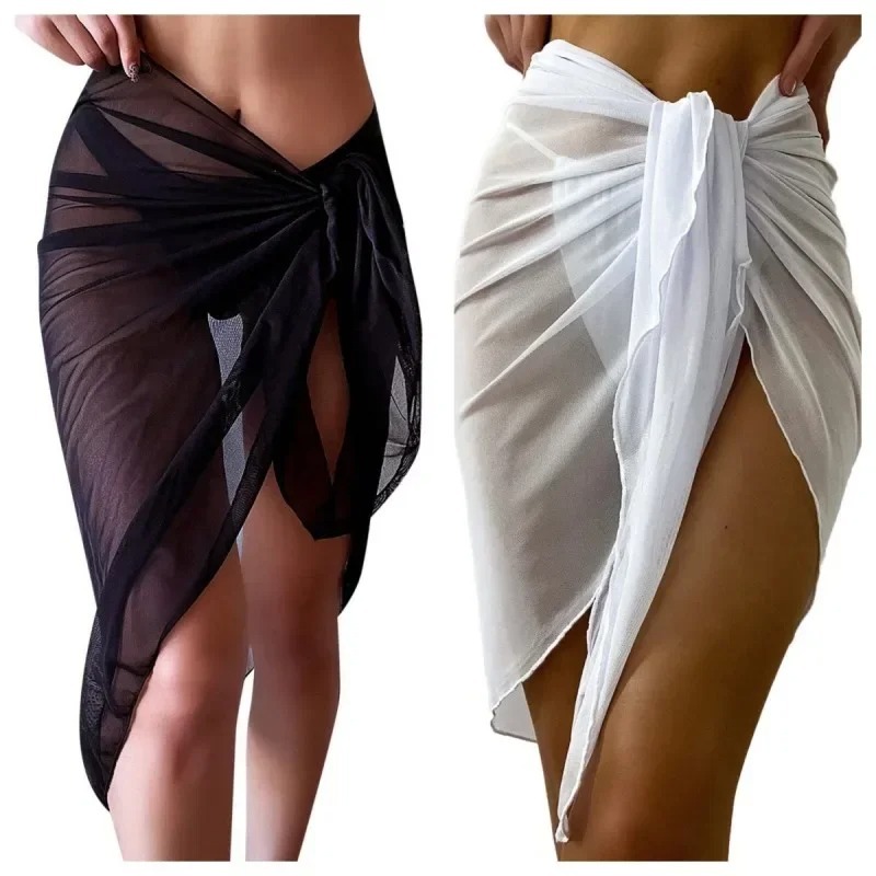 Summer Beach Dress Wrap Sheer  - Cover Up Kaftan 리뷰 및 가격