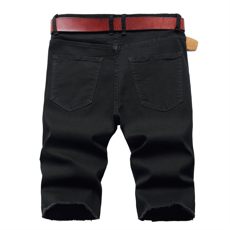 2026 Summer Men's Red Rose Emb - Shorts Denim Frayed 리뷰 및 가격